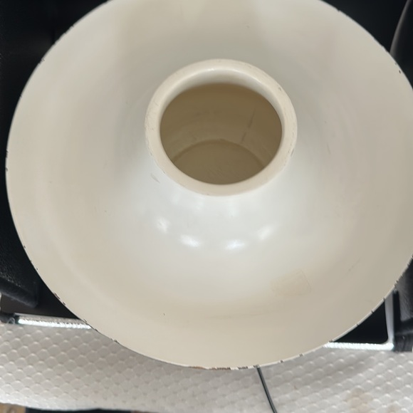 Mango Wood Turned Mid Century Bowl Vase - Picture 4 of 4